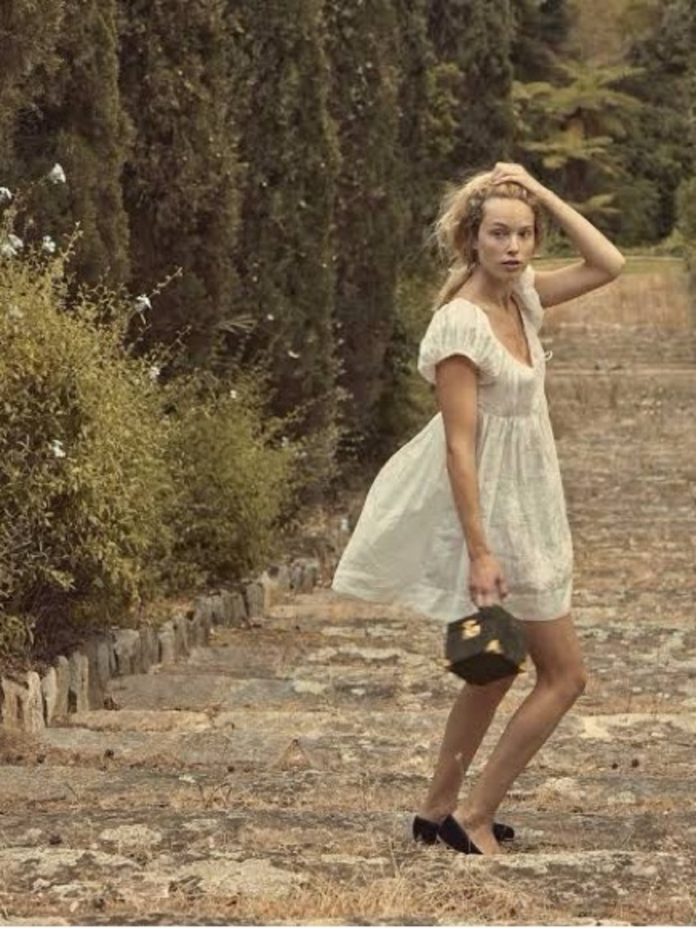 Doen Sarria White Mini Dress